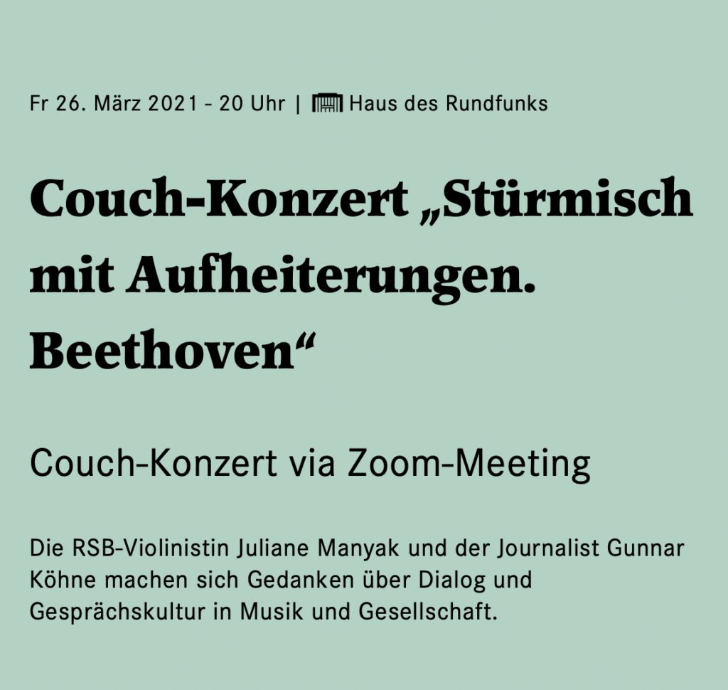 Couchkonzert Quartetto Lupo